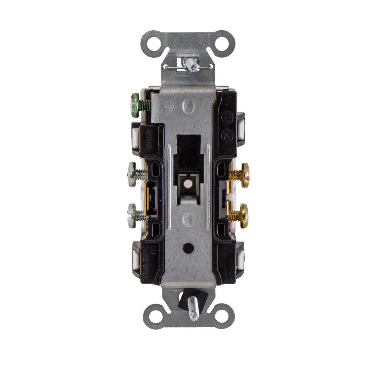 Picture of Hubbell CR20WHI DPLX RCPT WHITE 20A 125V NEMA5-20R FLAT FACE