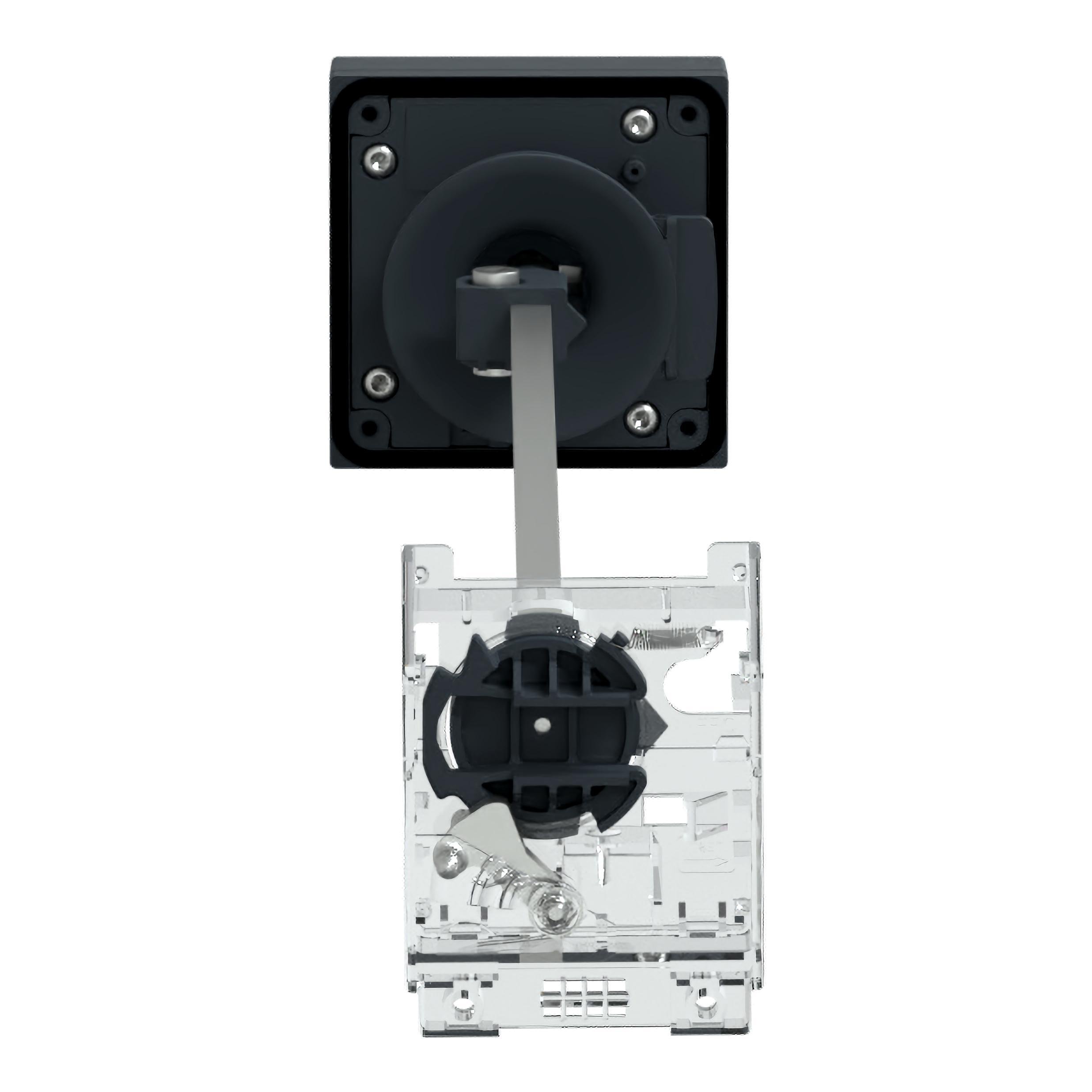 Picture of GV2APN03 - Extended rotary handle kit, TeSys Deca, IP65, black handle, without trip indication, for GV2L-GV2P