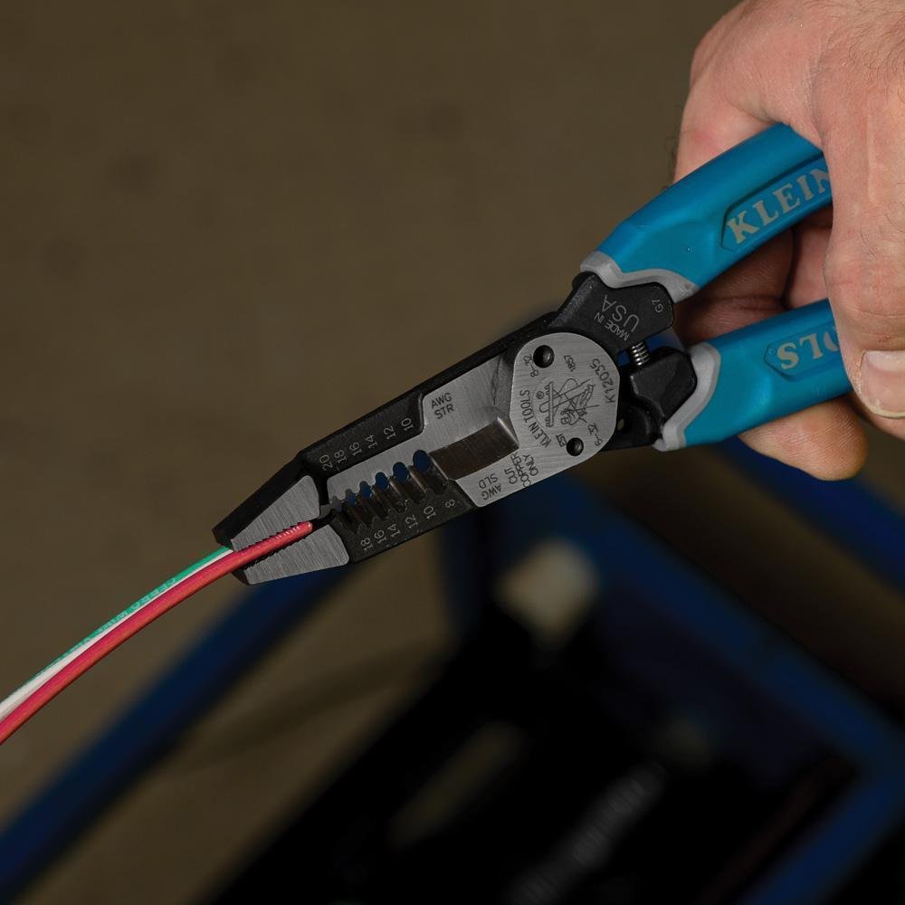 Picture of K12035 - Klein-Kurve® Heavy-Duty Wire Stripper 8-20 AWG
