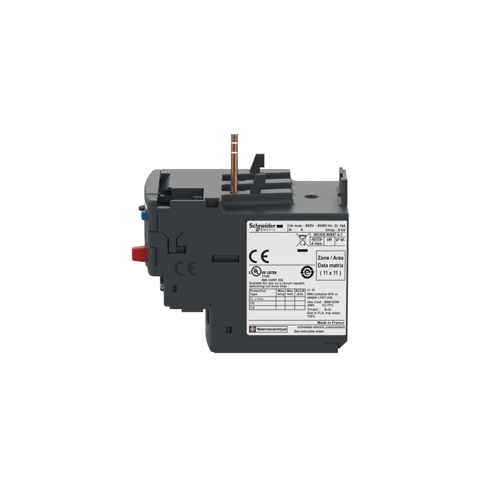 Picture of DPER14 - Thermal overload relay,Easy TeSys DPER,7-10A,class 10