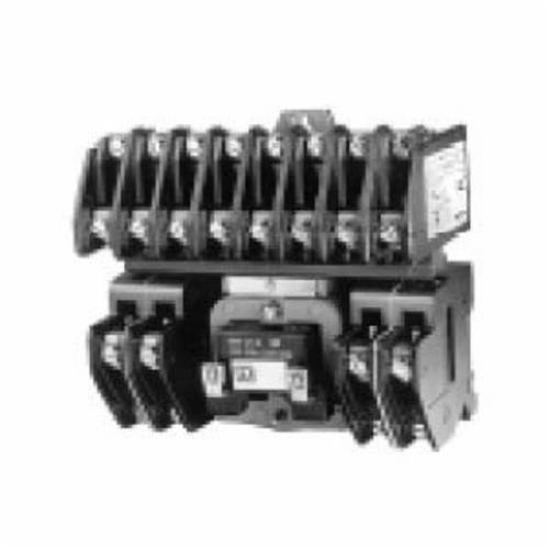 Picture of 8903LG60V02C - Contactor, Type L, multipole lighting, electrically held, 30A, 6 pole, 600V, 110/120VAC 50/60Hz coil, NEMA 1 [TAA]