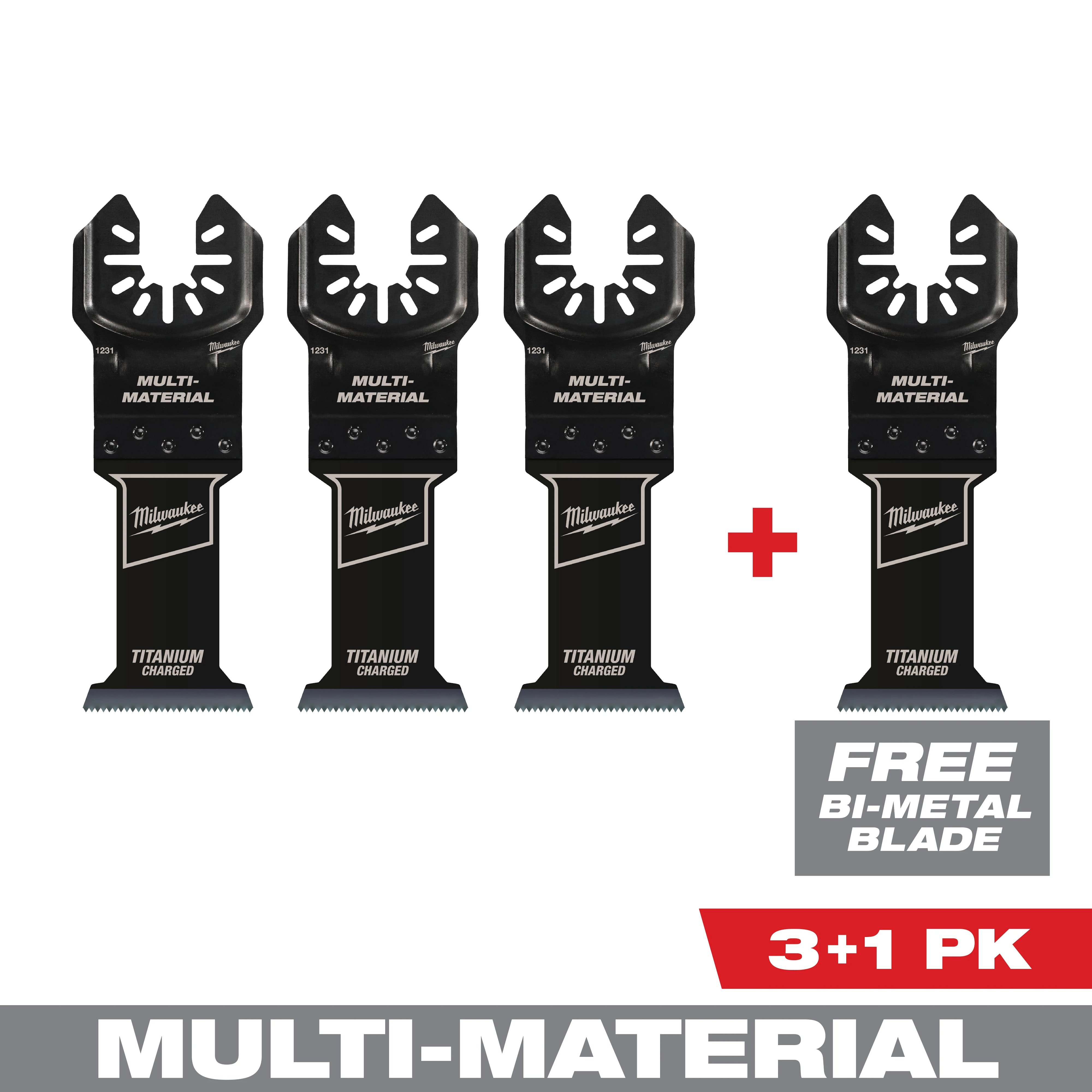 Picture of 49-25-1233 - OPEN-LOK™ 1-3/8" TITANIUM CHARGED™ Bi-Metal Multi-Material Multi-Tool Blades 3PK