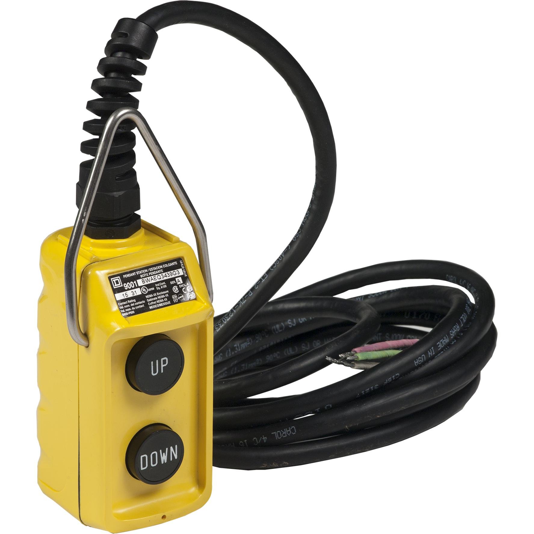9001BWAEQ3439G3 - PENDANT STATION 600VAC 5A T-BW SPECIAL