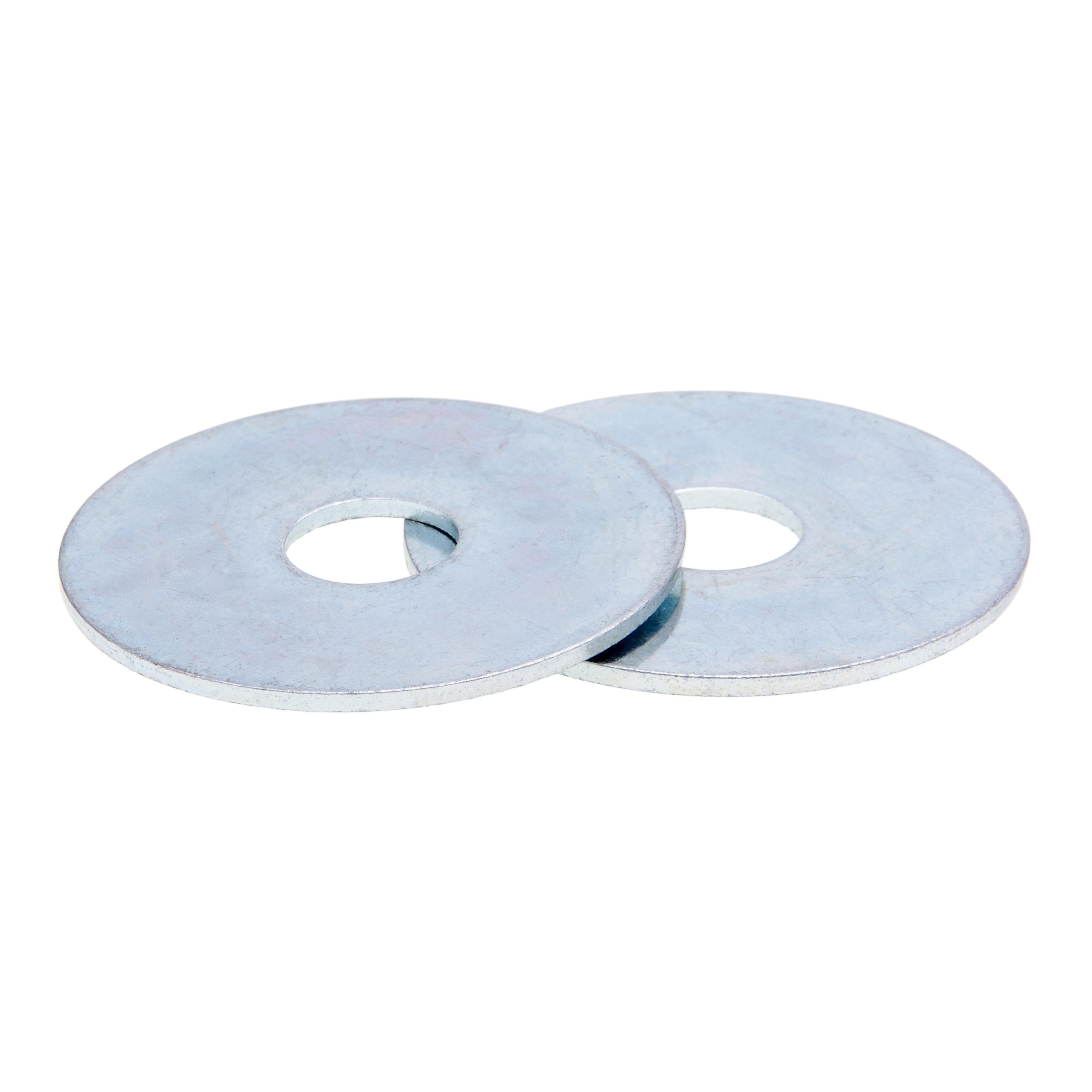 Picture of JW116SS - Fender Washer, Stainless Steel material, 1/4 in. inside diameter, 1-1/4 in. outside diameter, 100 per pack, 1/4 in. fits bolt sizes, 18-8 grade