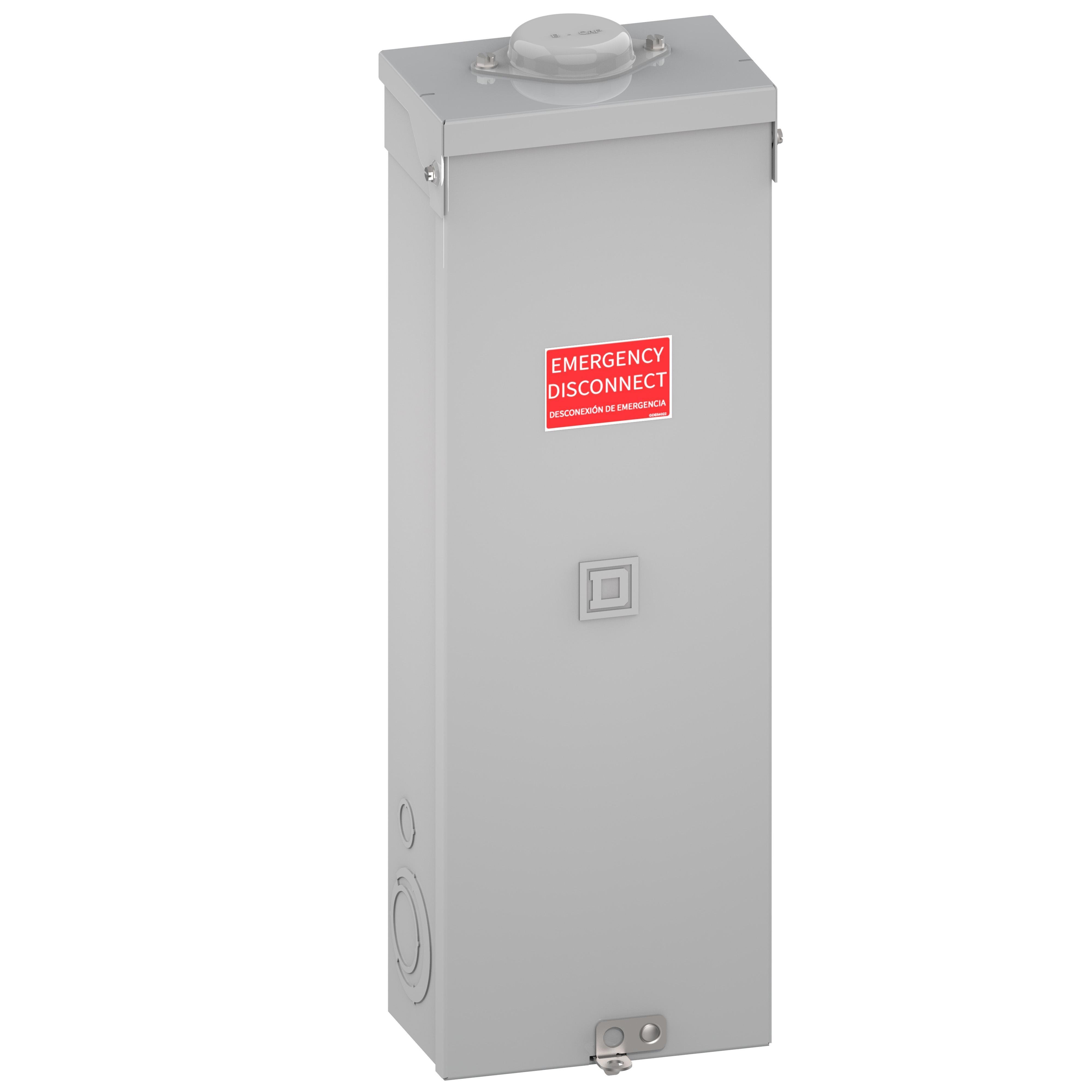 Picture of Q2150MRBE - Enclosed circuit breaker, PowerPacT Q, 150A, 1 phase, 240VAC, NEMA 3R, includes QDL22150