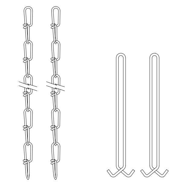 HC36 M12 - LITH HC36 M12 Chain hanger set (36I
