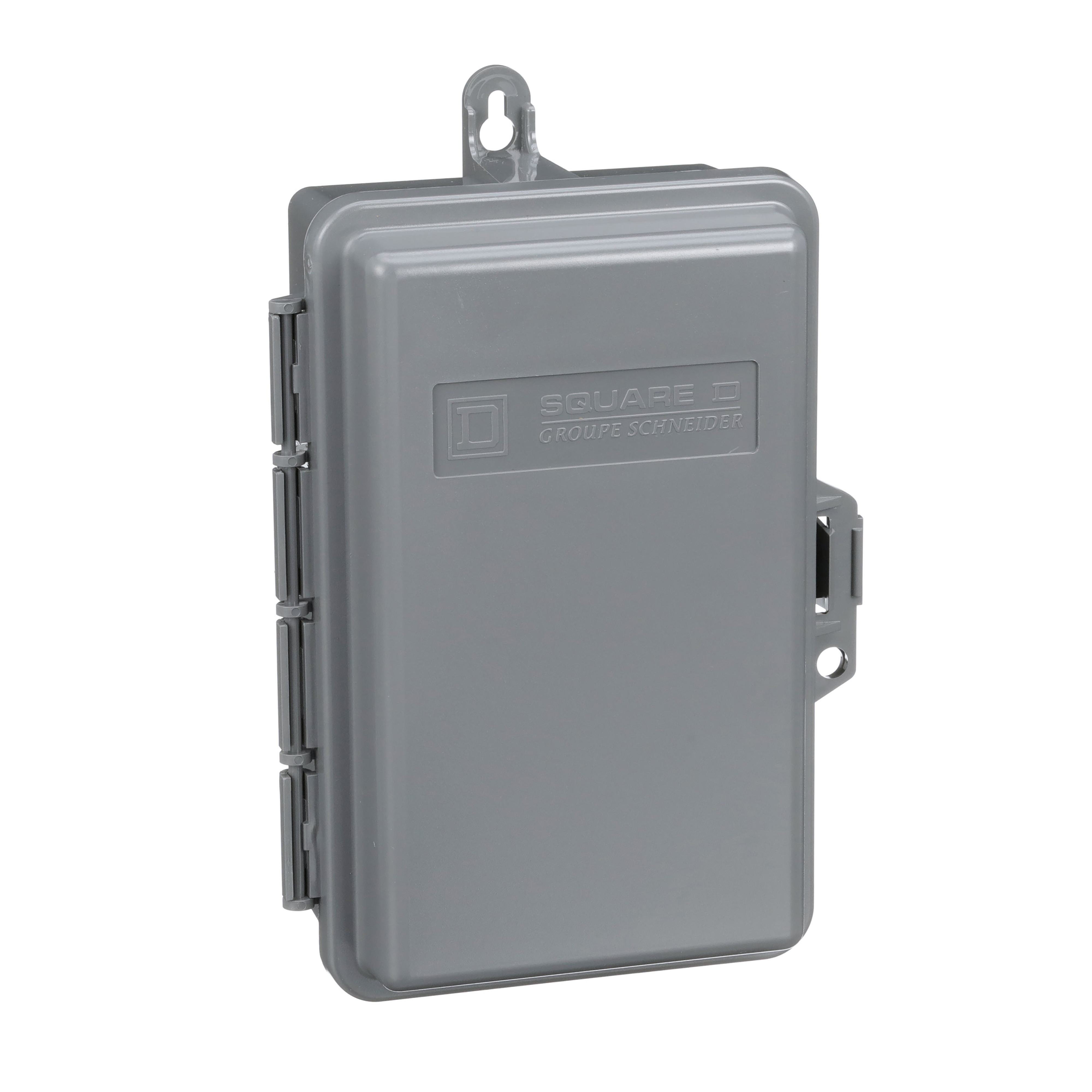 QOE250GFINM - Enclosed circuit breaker, QO, 2 pole, 1 phase, 50A, NEMA3R, ground fault protection, nonmetalic, spa