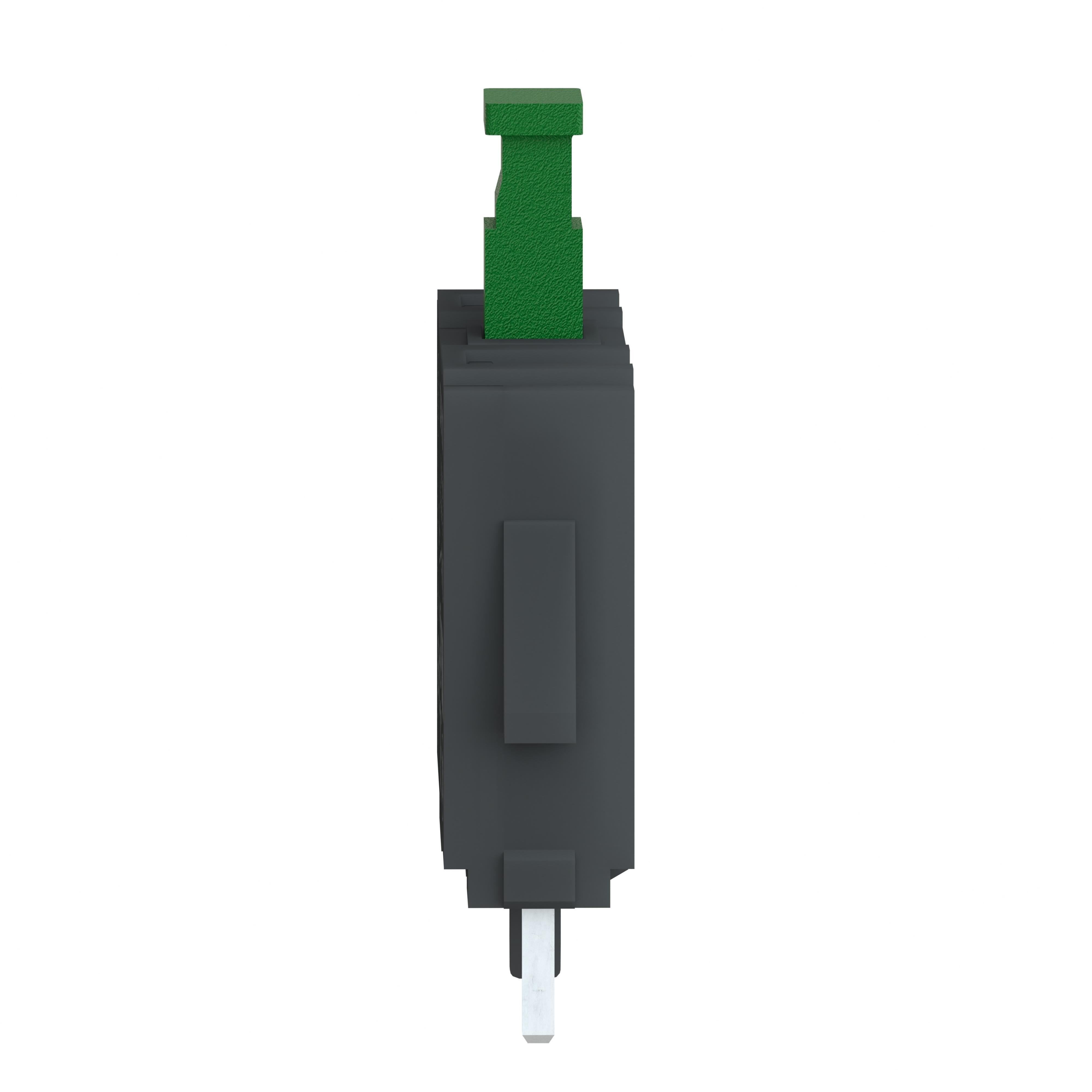 Picture of ZBE701 - Single contact block, Harmony XB4, silver alloy, pins for printed circuit board, 1NO