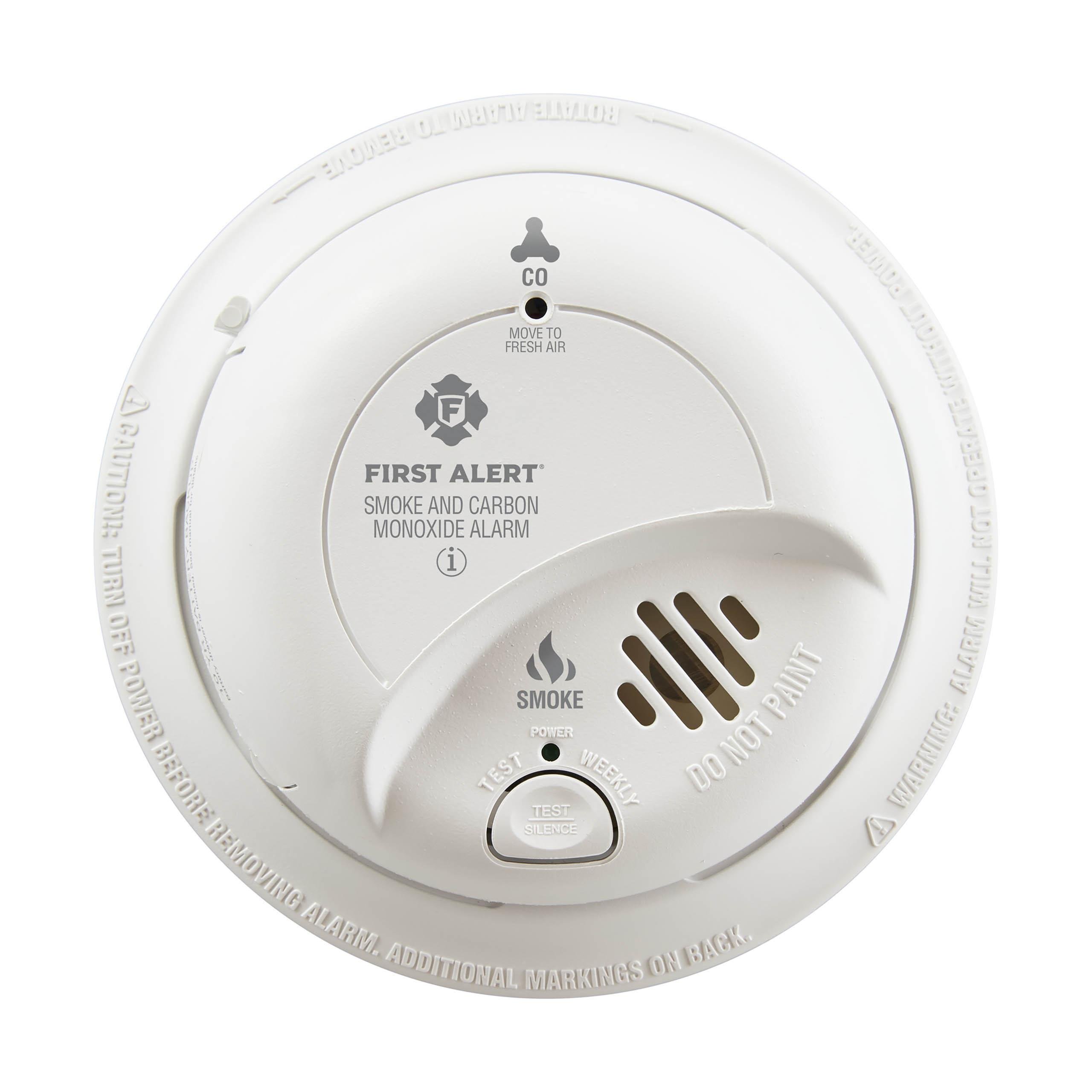 SC9120LBL - 120V AC/DC Smoke and CO Alarm - 10YR Lithium Battery - Locked Battery Drawer