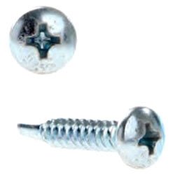 Picture of TKP812J - Self Drilling Screw, 8 x 1/2, Pan Head Phillips Drive Tapping Screws, Zinc Plated