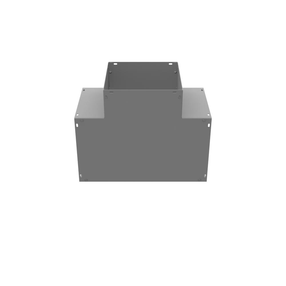 Picture of 1010GT - Wireway Tee Type 1 10x10 Screw Cover ANSI 61 Gray Steel