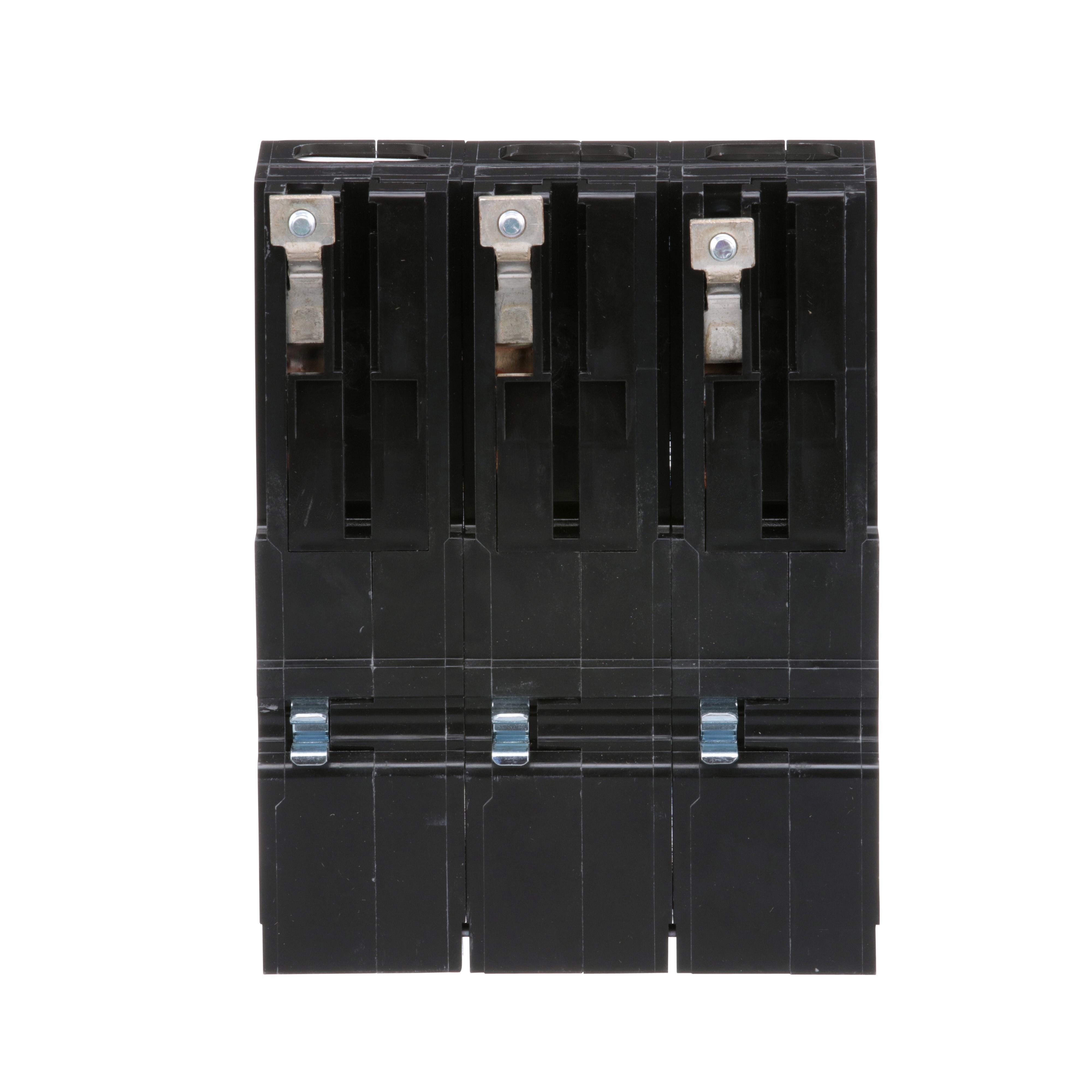 Picture of QOB3125VH - Mini circuit breaker, QO, 125A, 3 pole, 120/240VAC, 22kA, bolt on