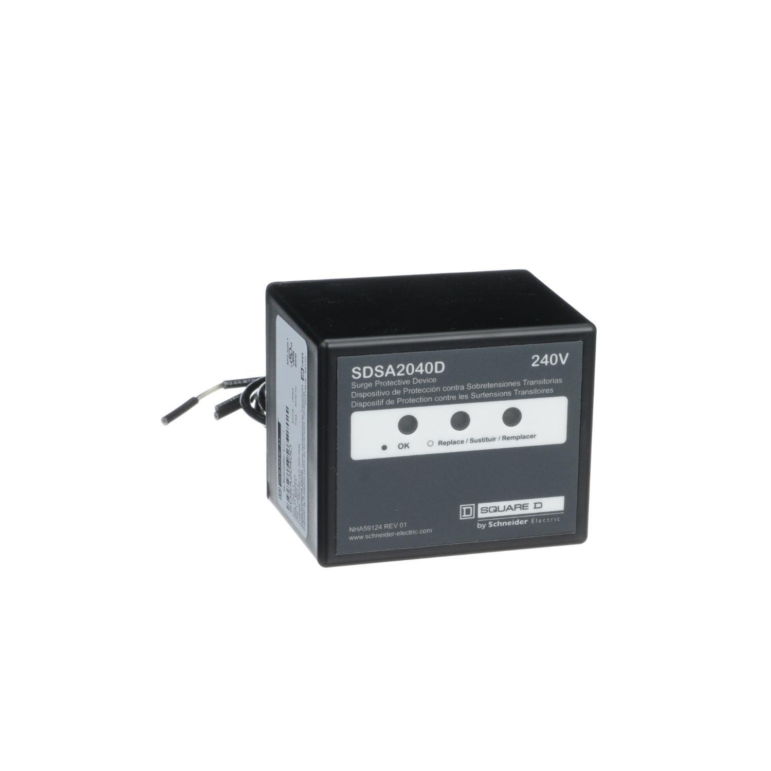 SDSA2040D - Surge protection device, Surgelogic, 40kA, 240 VAC delta, 3 phase, 3 wire, NEMA 4X