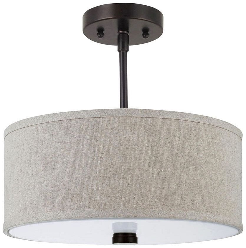 77262-710 - Two Light Flush / Semi-Flush Convertible 77262-710