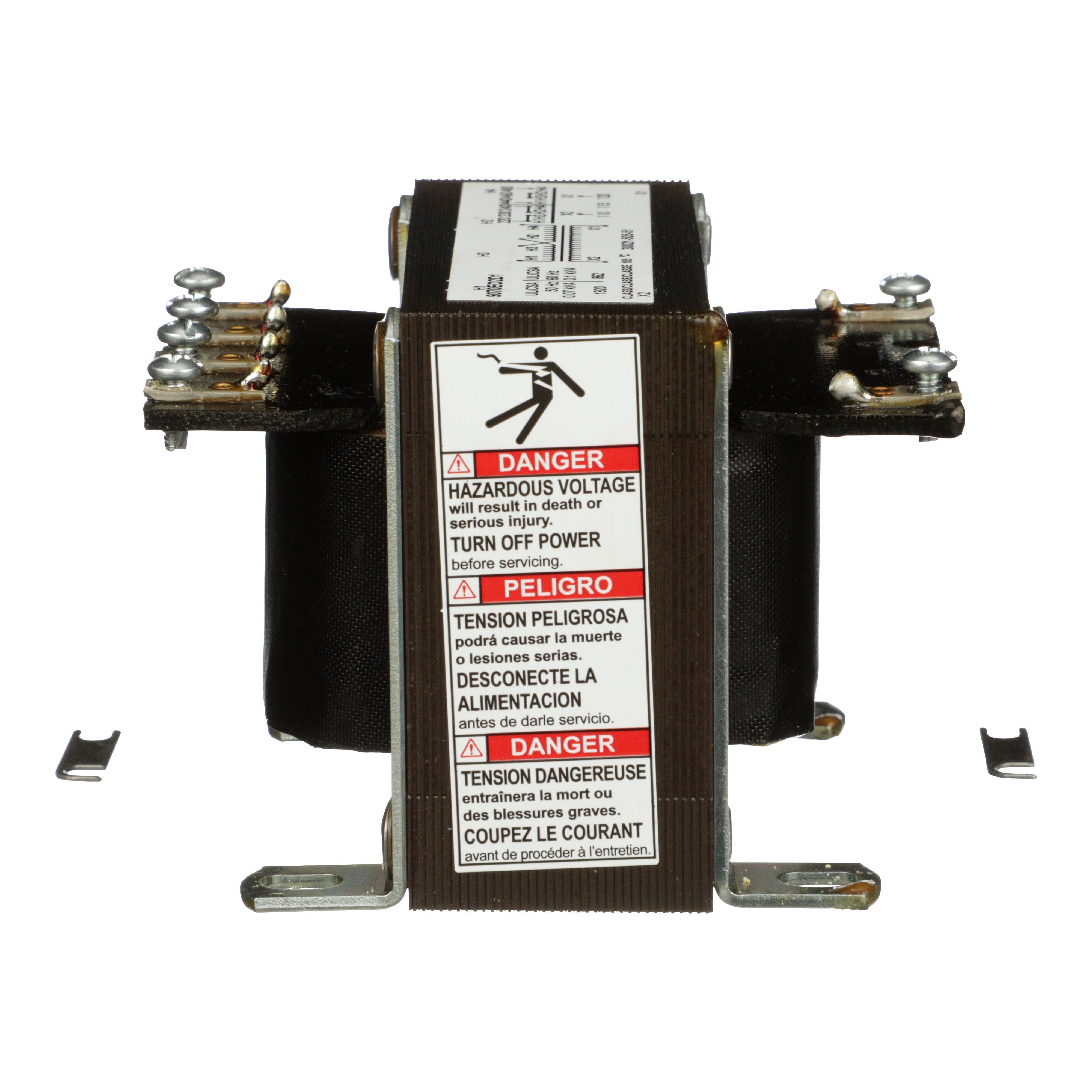 Picture of 9070EO2D1 - Transformer, EO, industrial control, 100VA, 1 phase, 240x480V primary, 120V secondary, 80C rise
