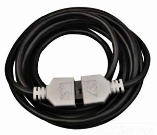 12346BK - Power Supply Lead 8ft LED