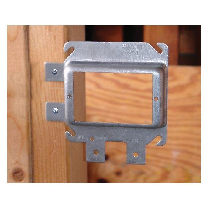 Picture of SLR-158 - Four Square Raised 1-Gang Prefab Box Mount Ring, 5/8" Drywall, 25 Pak