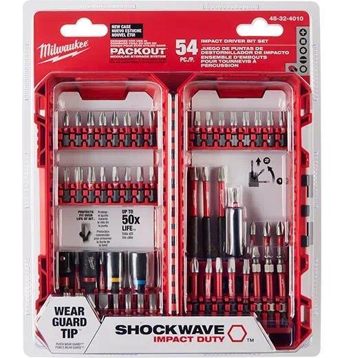 Picture of 48-32-4010 - SHOCKWAVE Impact Duty™ Driver Bit Set - 54PC