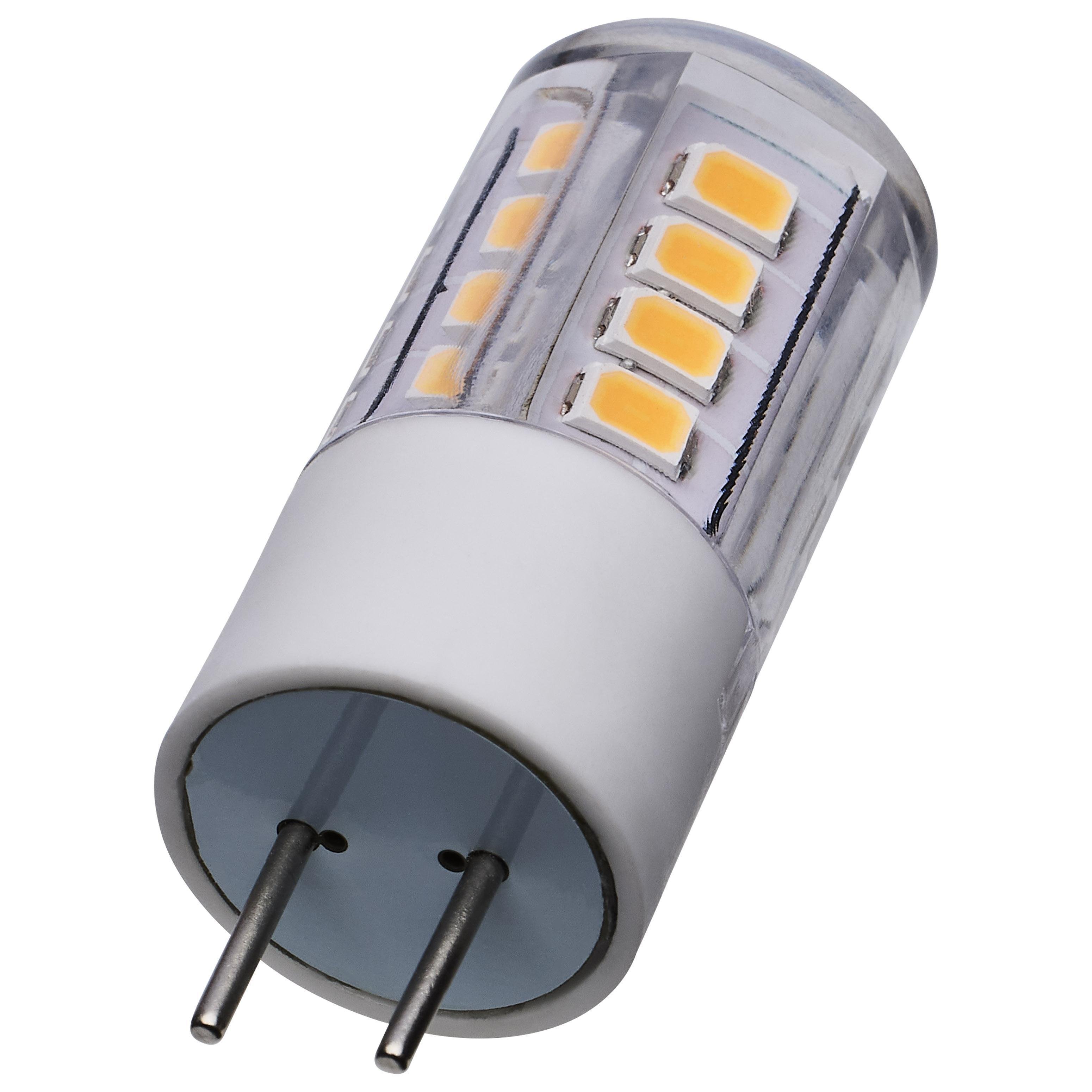 S12316 - 3 Watt T5 LED - Clear Finish - GY6.35 Base - 3000K - 12 Volt
