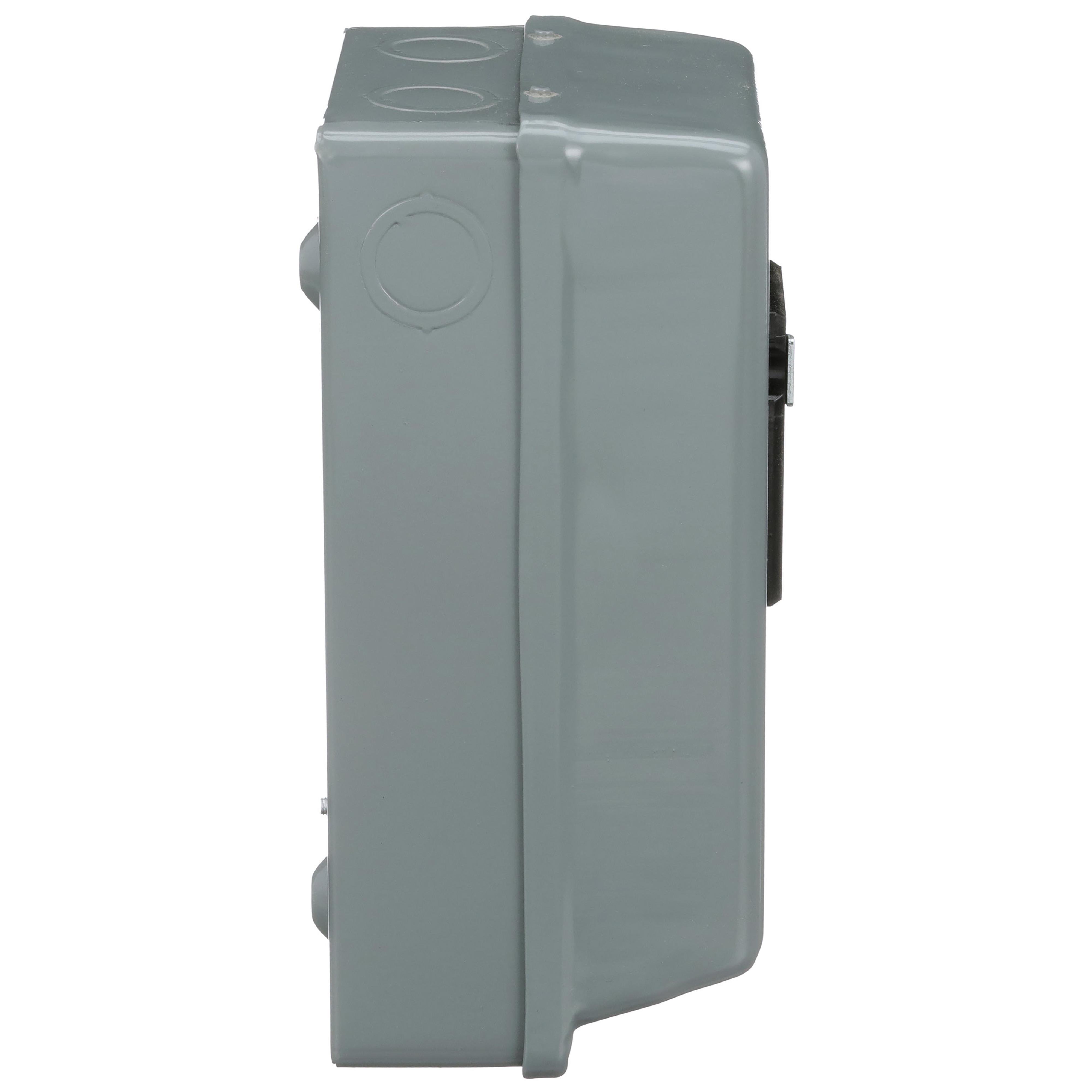 Picture of 2510MBG1 - Manual starter, integral horsepower,  NEMA M0, 600VAC, 2 pole, 2HP at 230VAC, 1 phase, no indicator, NEMA 1