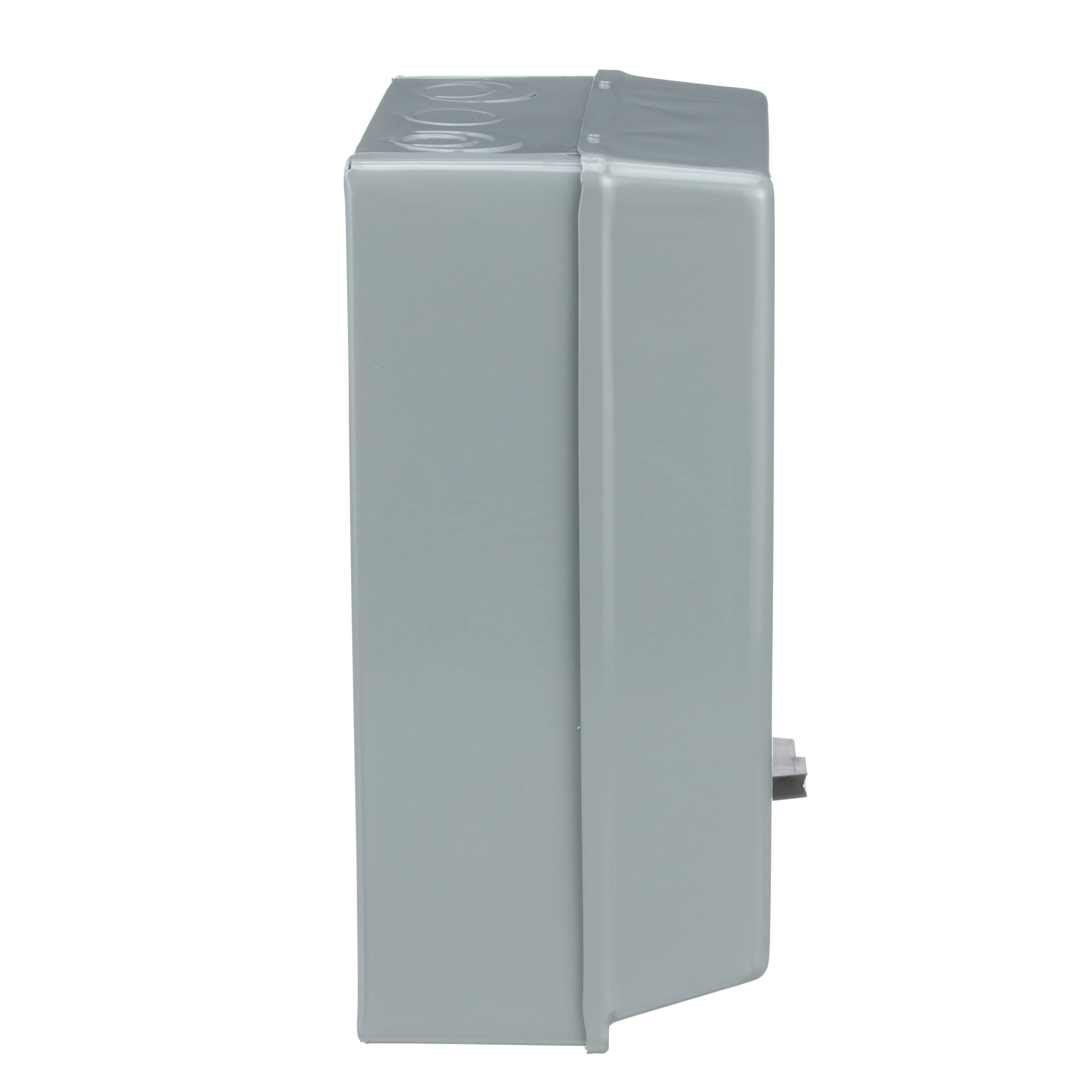 Picture of 8536SDG1V03 - NEMA motor starter, Type S, nonreversing, Size 2, 45A, 25HP at 460VAC, 5kA SCCR, 3 phase, 3 pole, melting alloy, 240VAC coil, NEMA 1