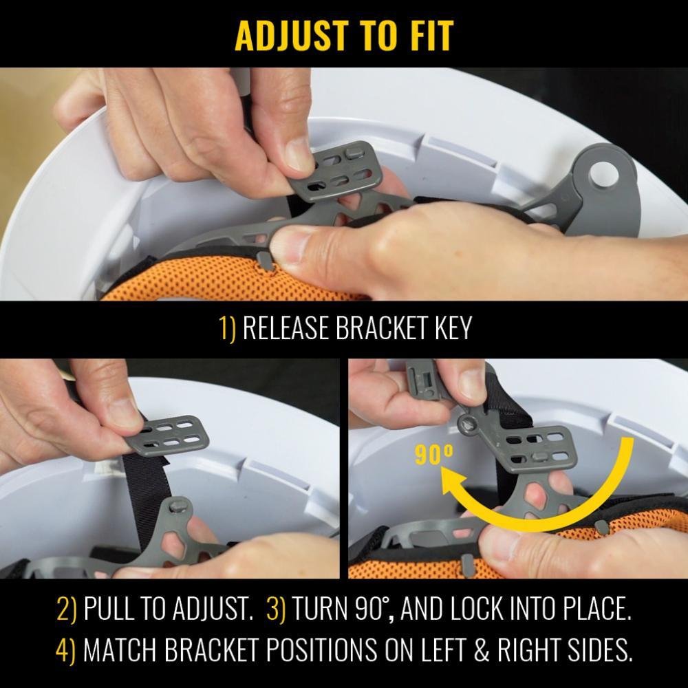 Picture of 60347 - Hard Hat, Premium KARBN™ Pattern, Vented Full Brim, Class C, Lamp