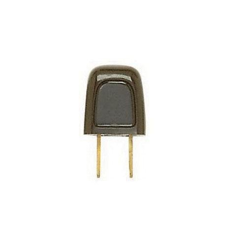 Picture of 90-1521 - Quick Connect Plug, Brown Finish, Polarized, 18/2-SPT-1, 6A, 125V