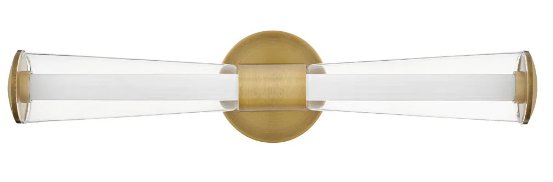 53102LCB - Large LED Vanity Lacquered Brass