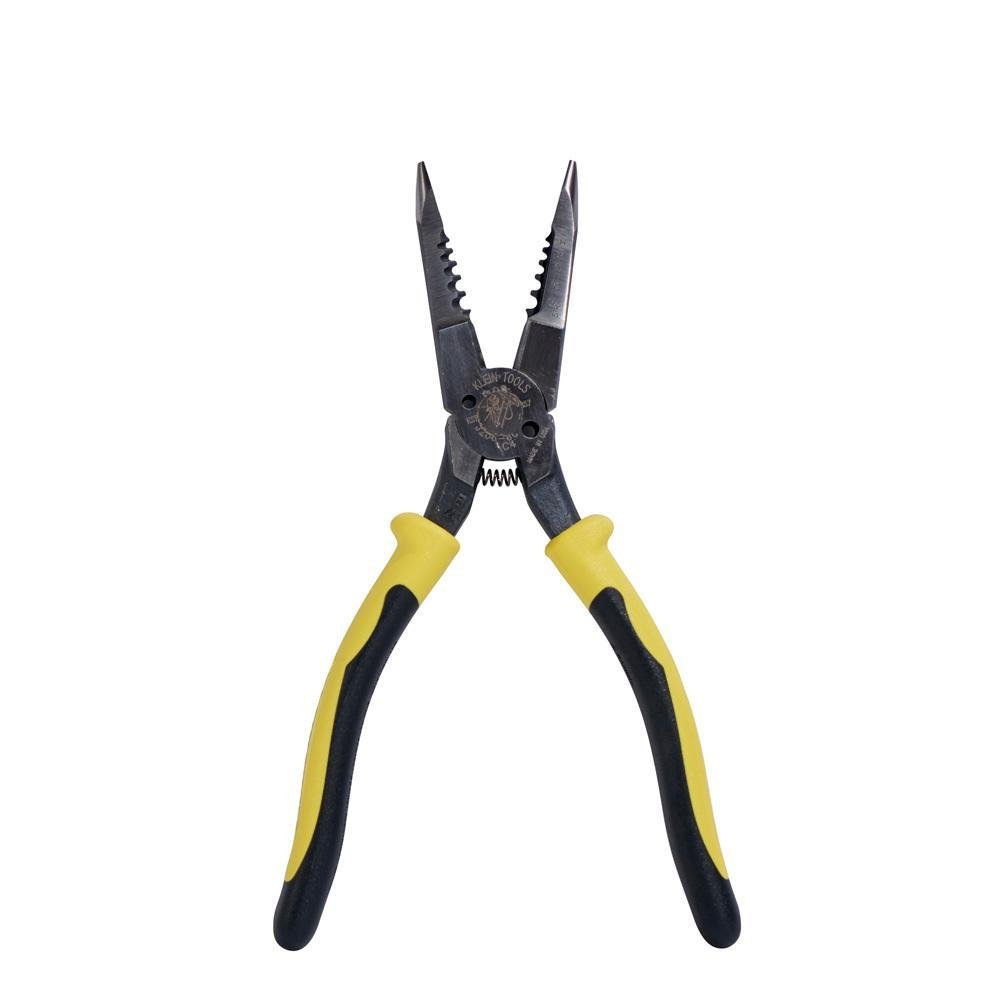 Picture of J206-8C - Pliers, All-Purpose Needle Nose, Spring Loaded, Cuts, Strips, 8.5-Inch