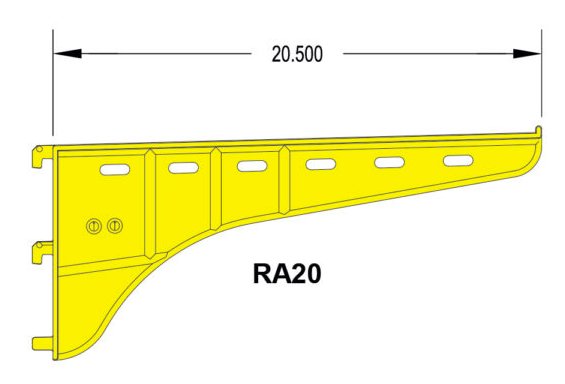 RA20 - 20" Cable Rack Arm