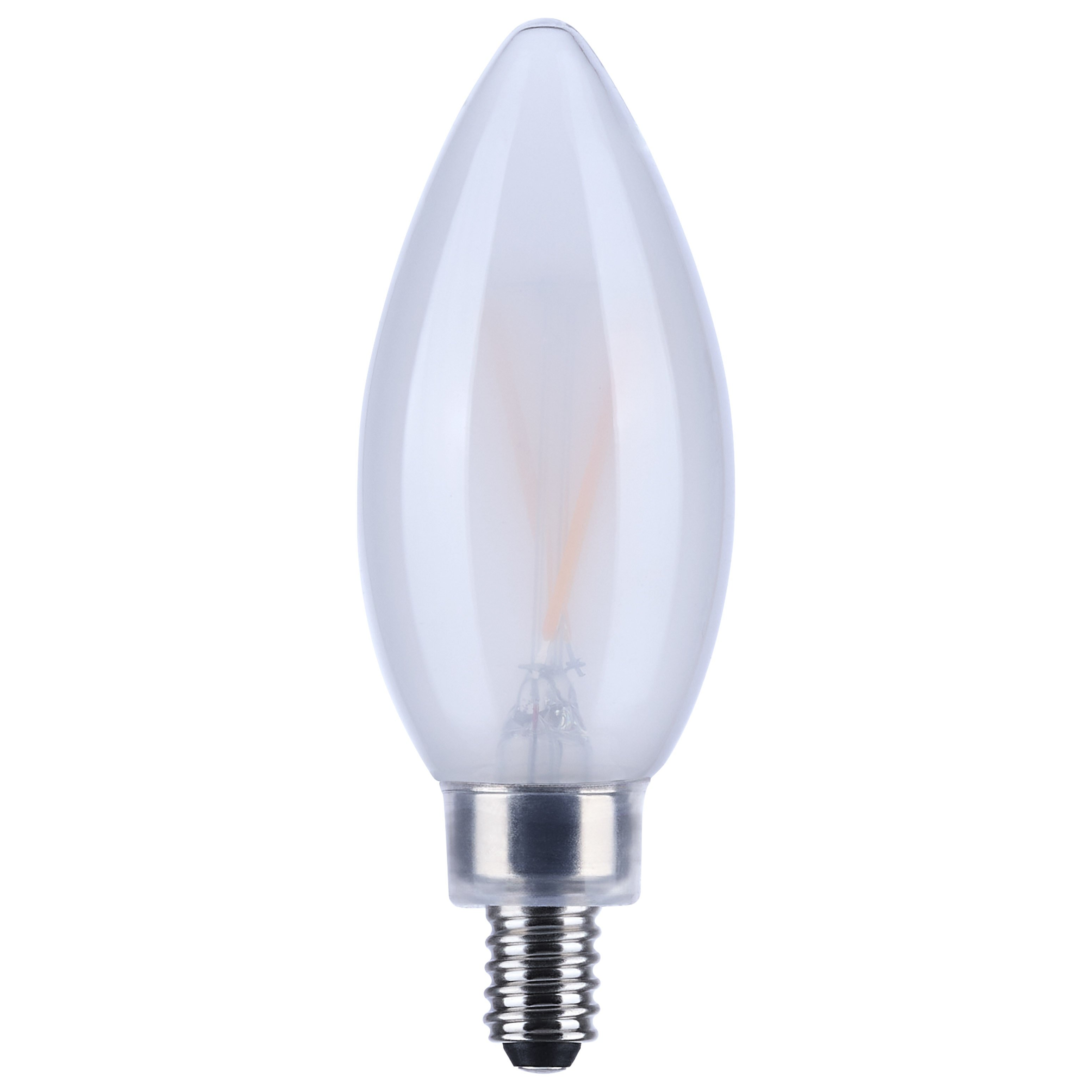 S21279 - 5.5 Watt B11 LED - Frost - Candelabra base - 90 CRI - 3000K - 120 Volt