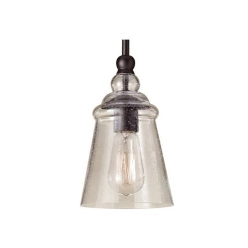 MURF P1261ORB, 1 Bulb Bell Pendant, Oil Rubbed Bronze