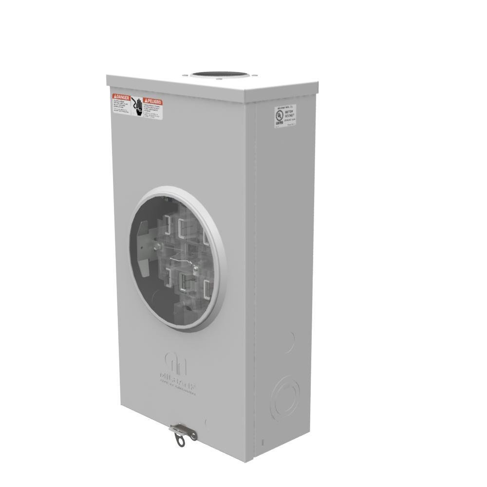 Picture of U7573-RL - 7 Terminal Ringless Small Hub Open Lever Bypass 125 Ampere