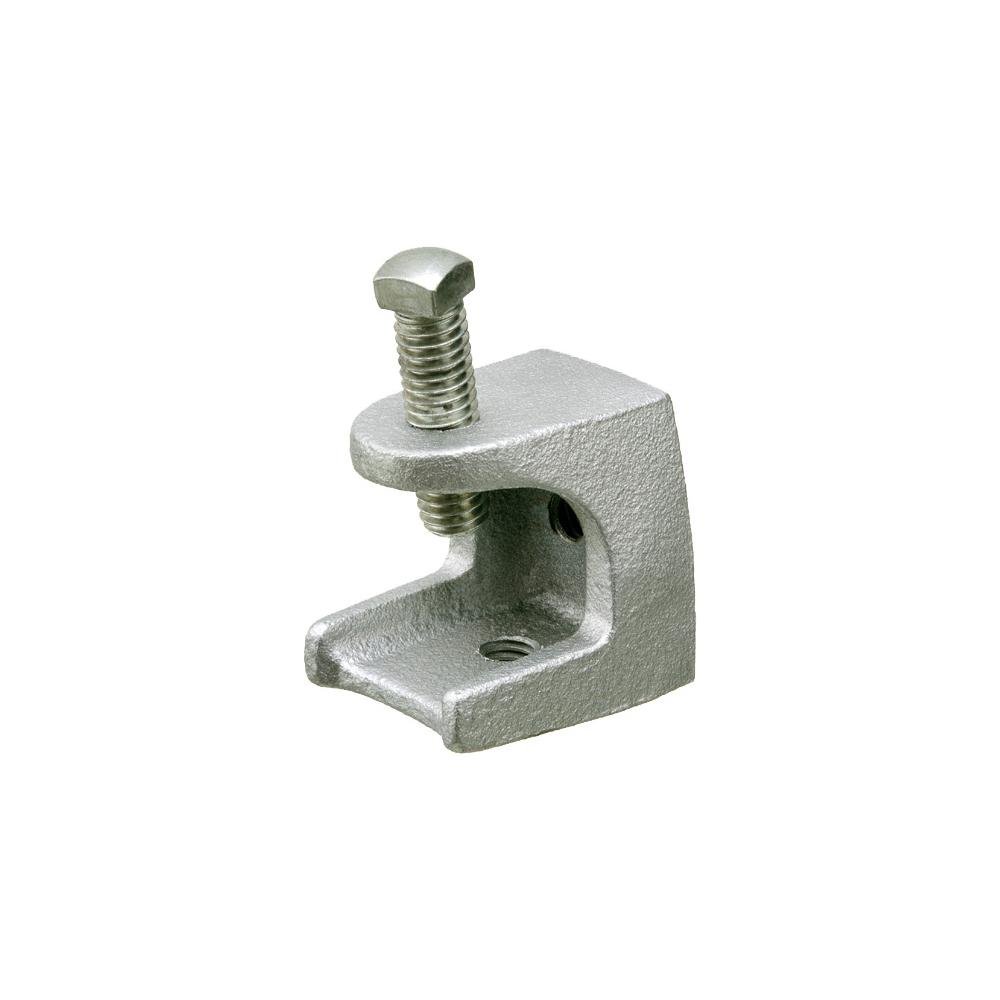 MBC25 - Malleable iron beam clamp. 125lb static load rating. threaded rod size 1/4"/20. Trade Size 1".