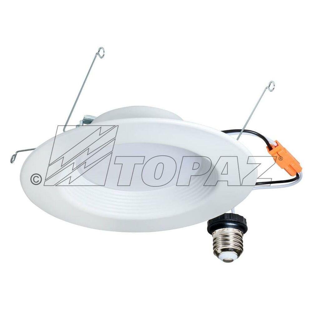 RTL/633WH/12W/D-61 - 5" LED Eco Style Baffles, 12W - 3000K