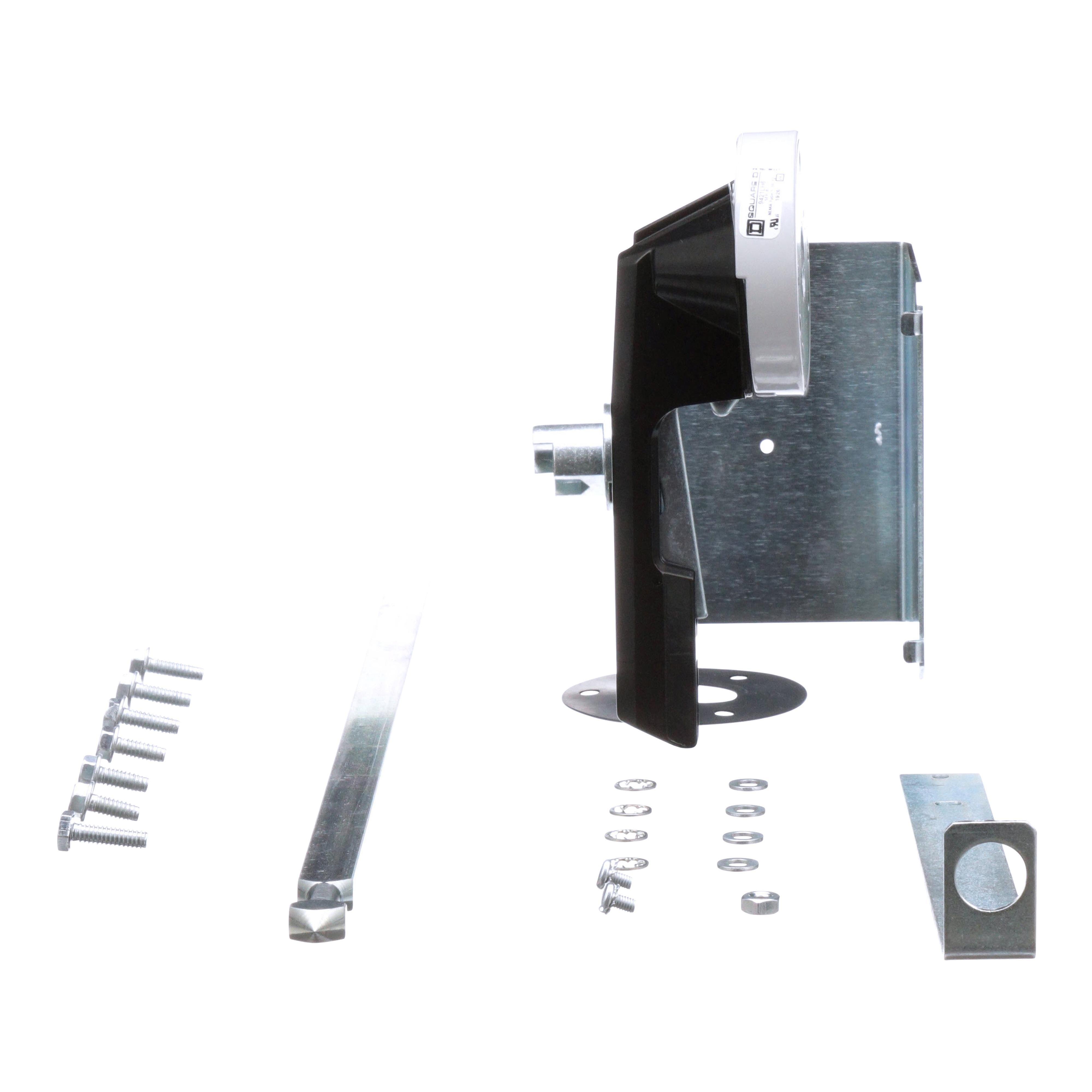 Picture of 9421LB4 - Circuit breaker accessory, PowerPacT B, handle kit, rotary, 6 inch, 125A, operating mechanism, long shaft