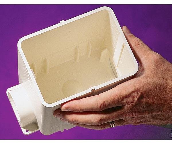 Picture of 880MP2 - ModulinkTM 880MP Series Rectangular Plastic Floor Box with 2 Inch Conduit Opening