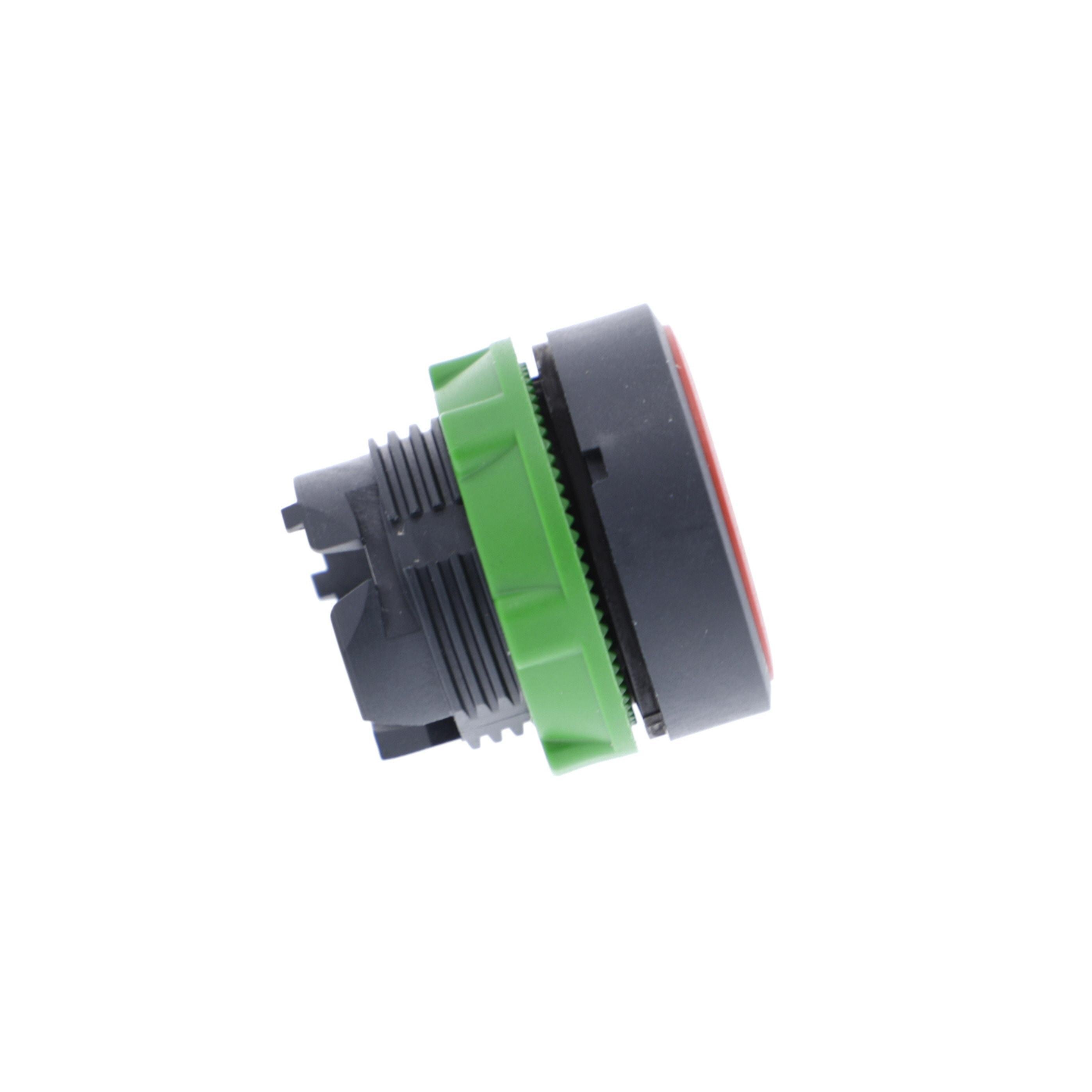 Picture of ZB5AA4 - Head for non illuminated push button, Harmony XB5, plastic, flush, red, 22mm, spring return, unmarked