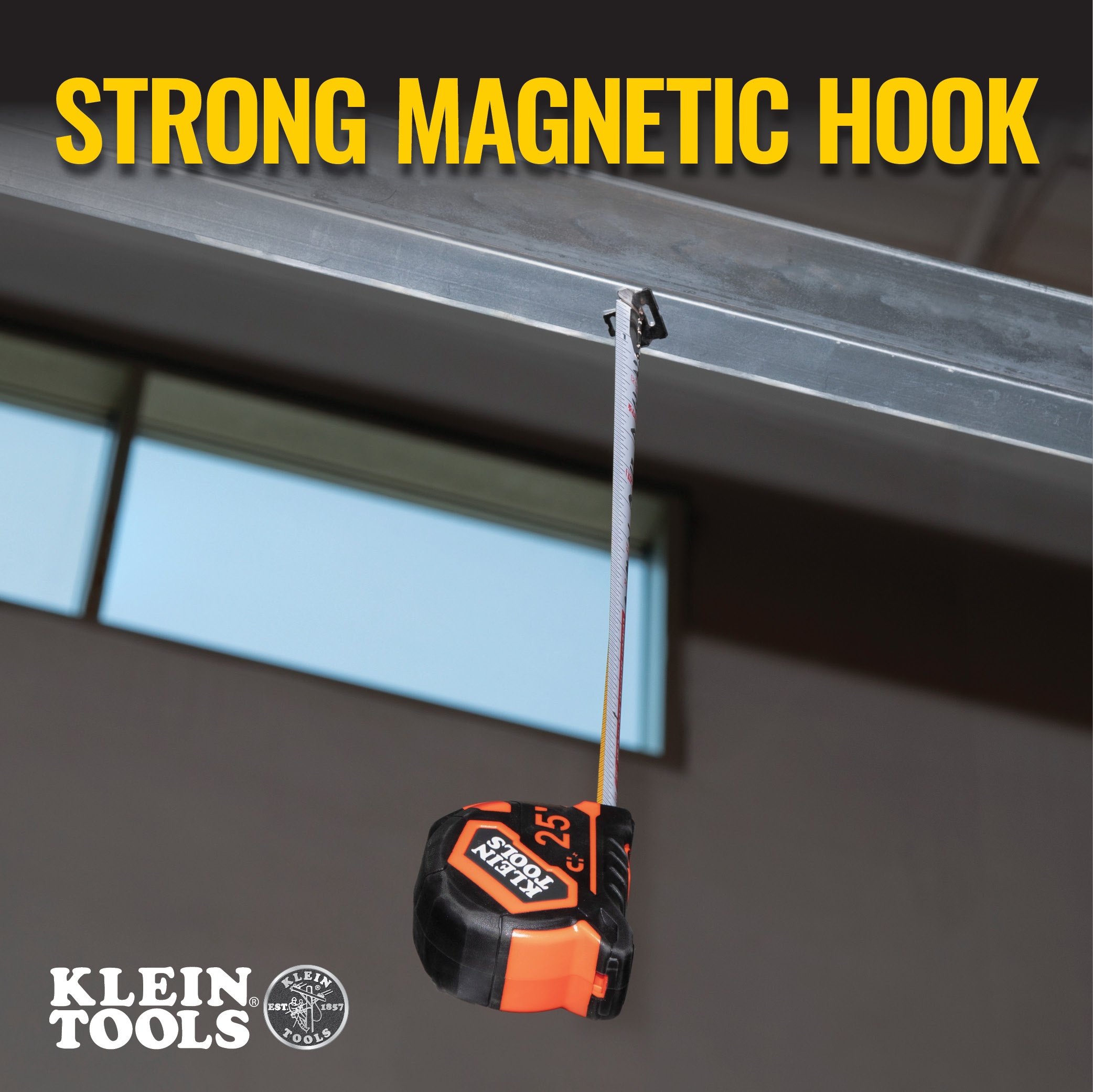 Picture of 9225 - Tape Measure, 25-Foot Magnetic Double-Hook
