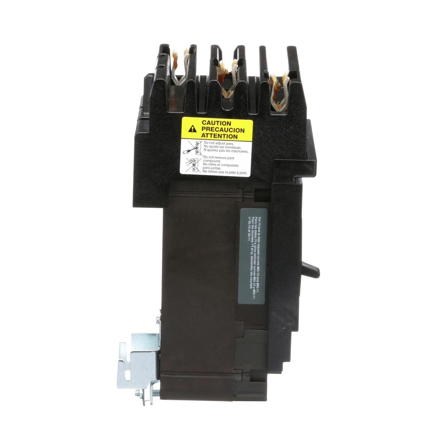 Picture of HJA36030 - Circuit breaker, PowerPacT H, 30A, 3 pole, 600VAC, 25kA, I-Line, thermal magnetic, 80%, ABC