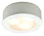 HR-LED87-WT - Round LED Button Light 2700K Warm White in White