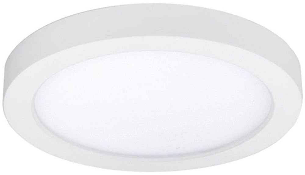 5" Round Ceiling and Wall Mount, White