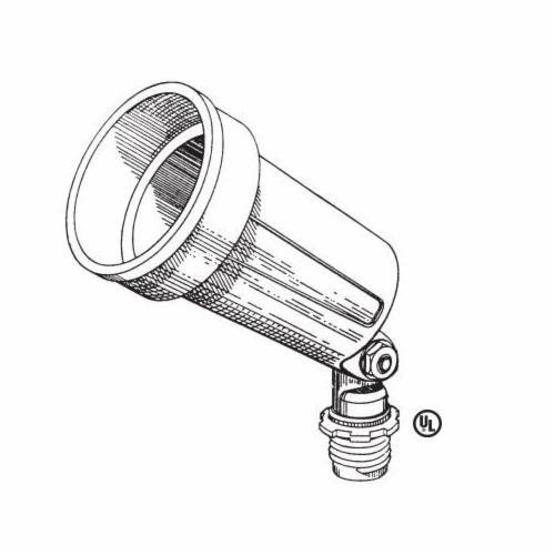 Picture of 30001W - Lampholder, White