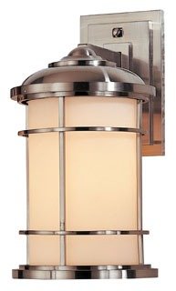 OL2201BS - Lighthouse Medium Lantern Brushed Steel