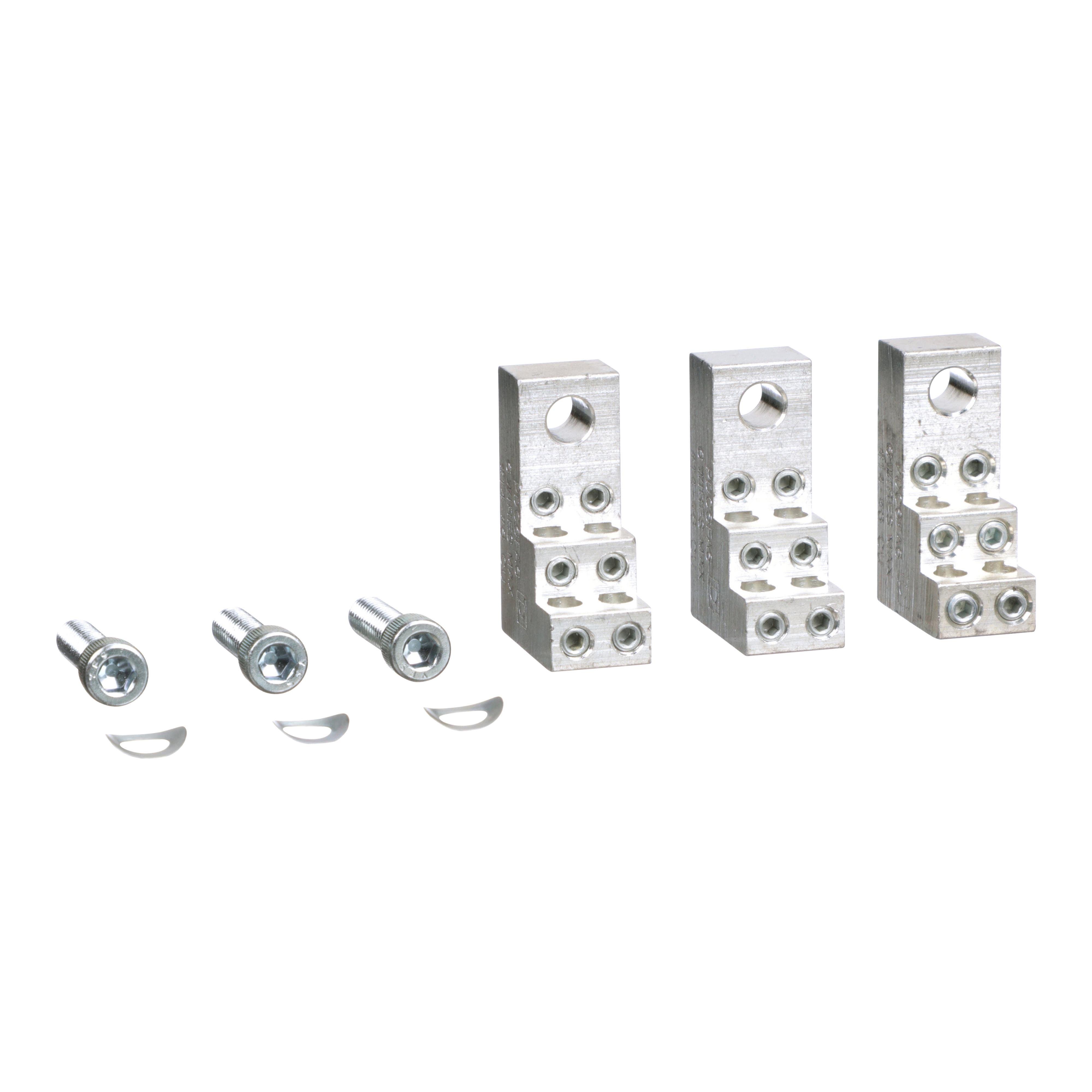 PDC6FA6 - Circuit breaker accessory, FA/FH/FC, connector, power distribution, 15A to 100A, qty 3