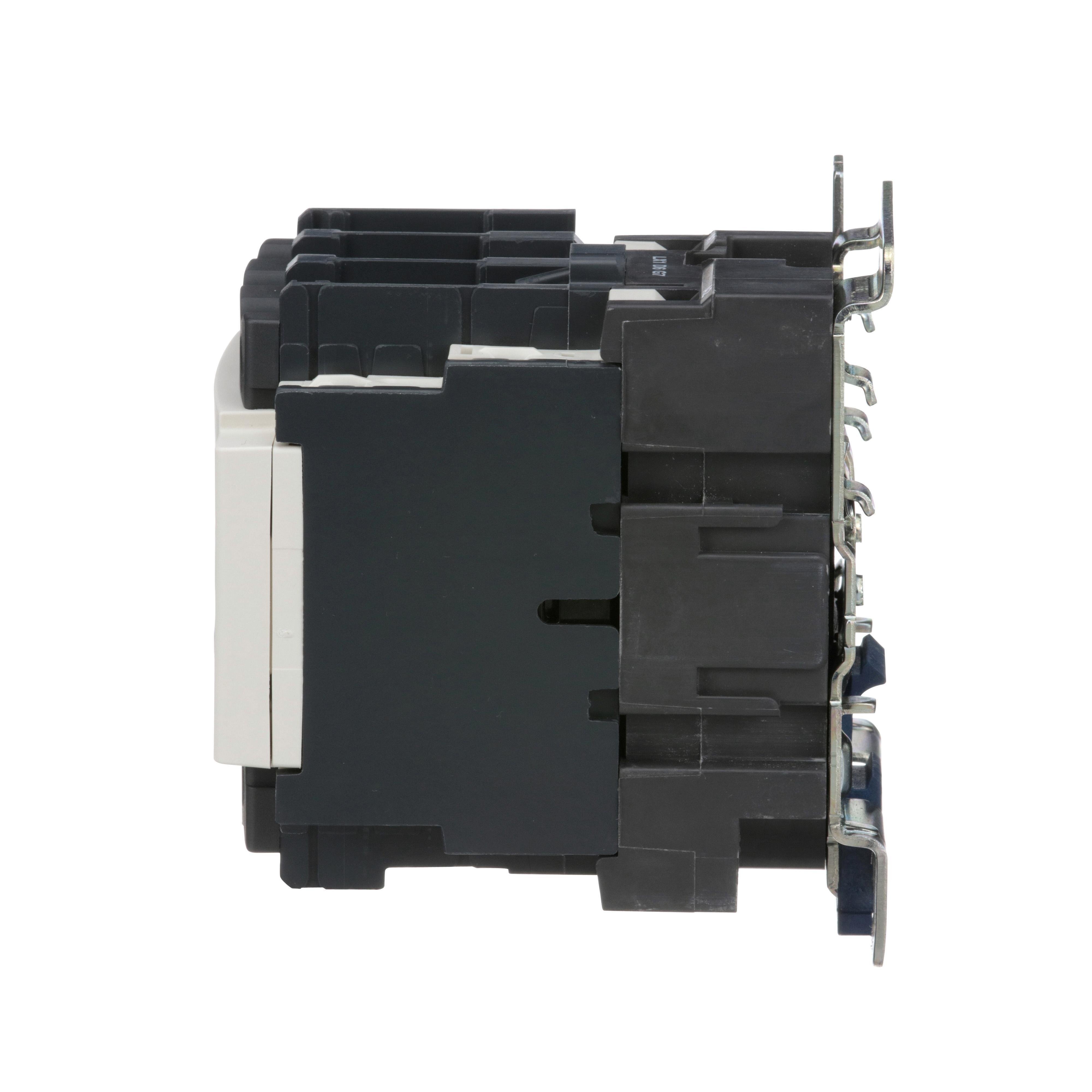 Picture of LC1D65G7 - TeSys D IEC contactor, 65 A, 3 P, 40 HP at 480 VAC, nonreversing, 120 VAC 50/60 Hz coil