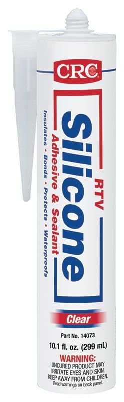 14073 - RTV Silicone Sealant - Clear, 10.1 Fl oz