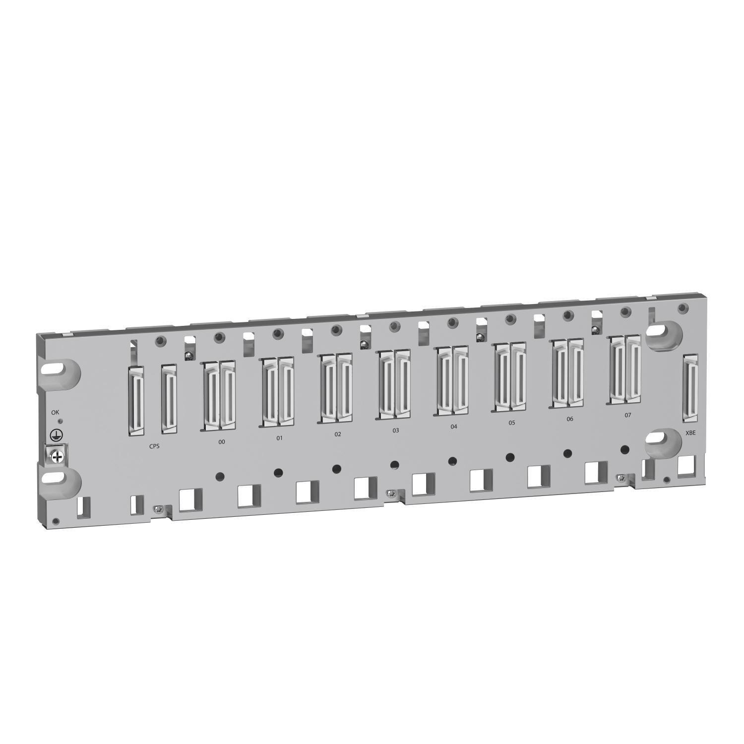 Picture of BMEXBP0800 - rack, Modicon X80, 8 slots, Ethernet backplane