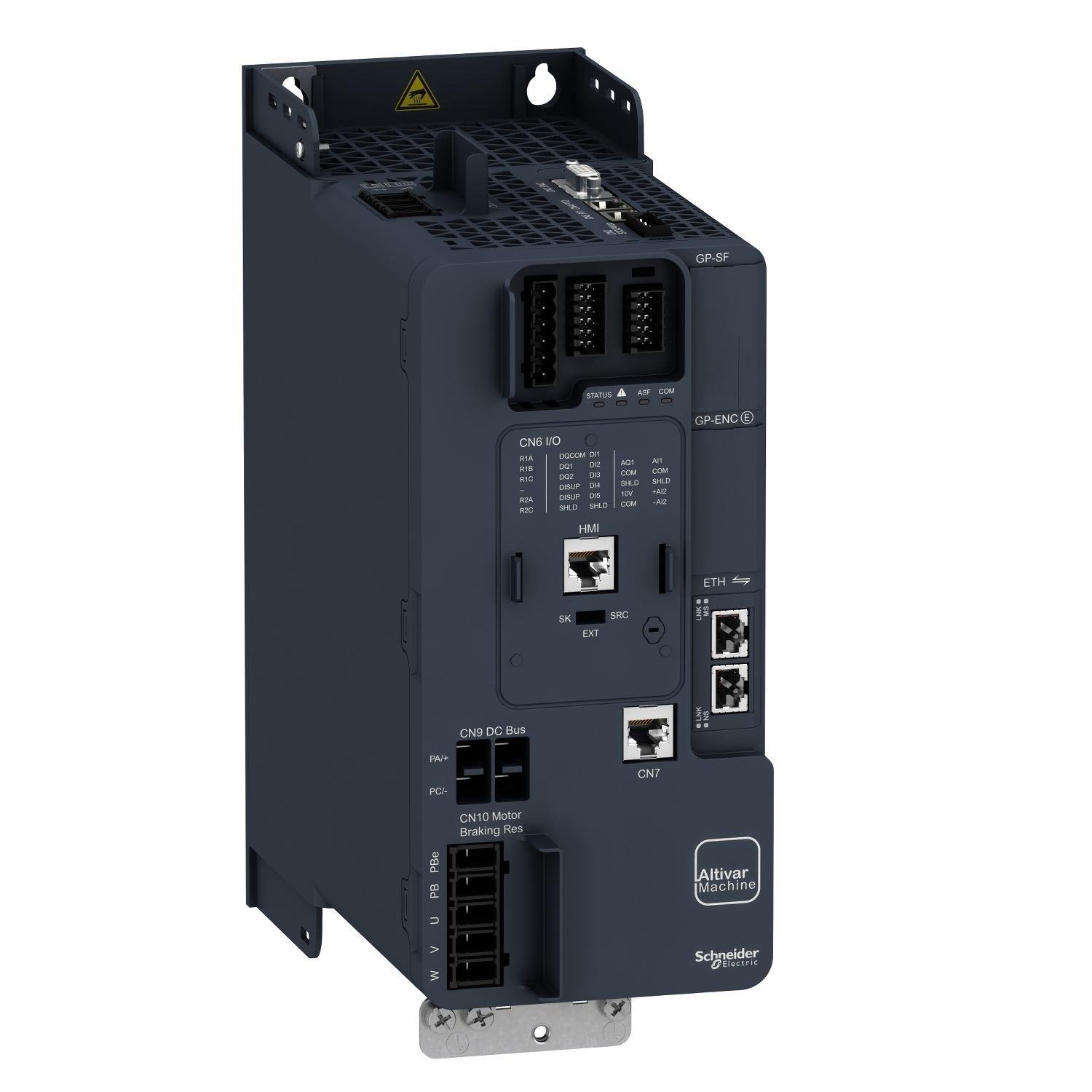 ATV340U55N4E - variable speed drive, Altivar Machine ATV340, 5.5kW, heavy duty, 400V, 3 phases, Ethernet