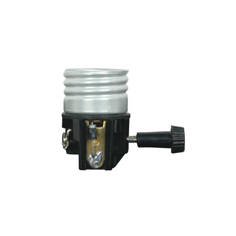 Picture of 80-1476 - Interior Mechanism With Screw Terminals, Hi-Low Turn Knob, 250W, 250V